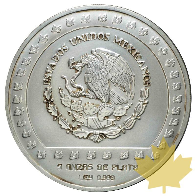 MEXIQUE-1992-5 ONCES-10.000 PESOS-FDC - 20160622132643_mexico-5oz-1992-2.jpeg