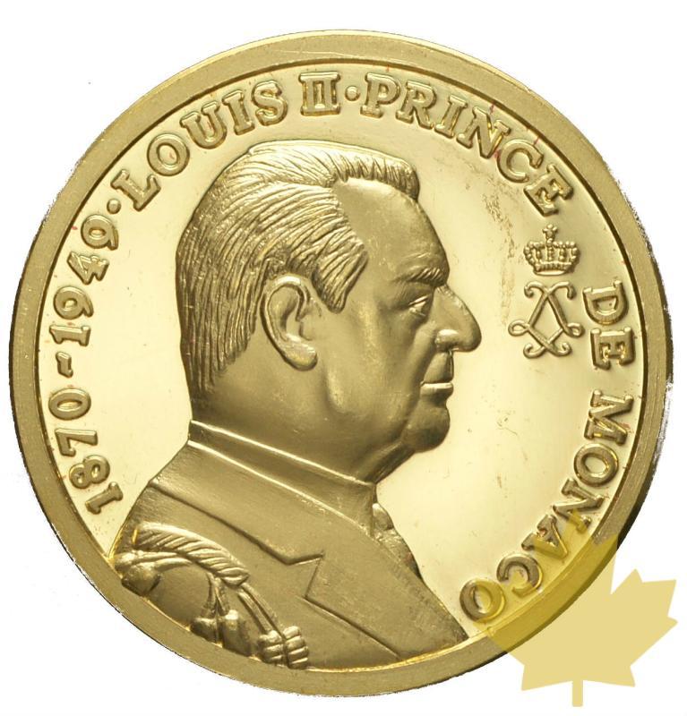 MONACO-MÉDAILLE EN OR  LOUIS II-PROOF - 20160628115614_MONACO-MEDAL-LOUISII-1.JPG