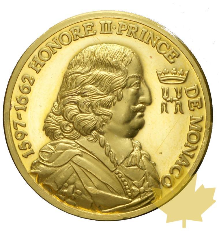 MONACO-MÉDAILLE EN OR  HONORÉ II-PROOF - 20160628115952_MONACO-MEDAL-HONOREII-1.JPG