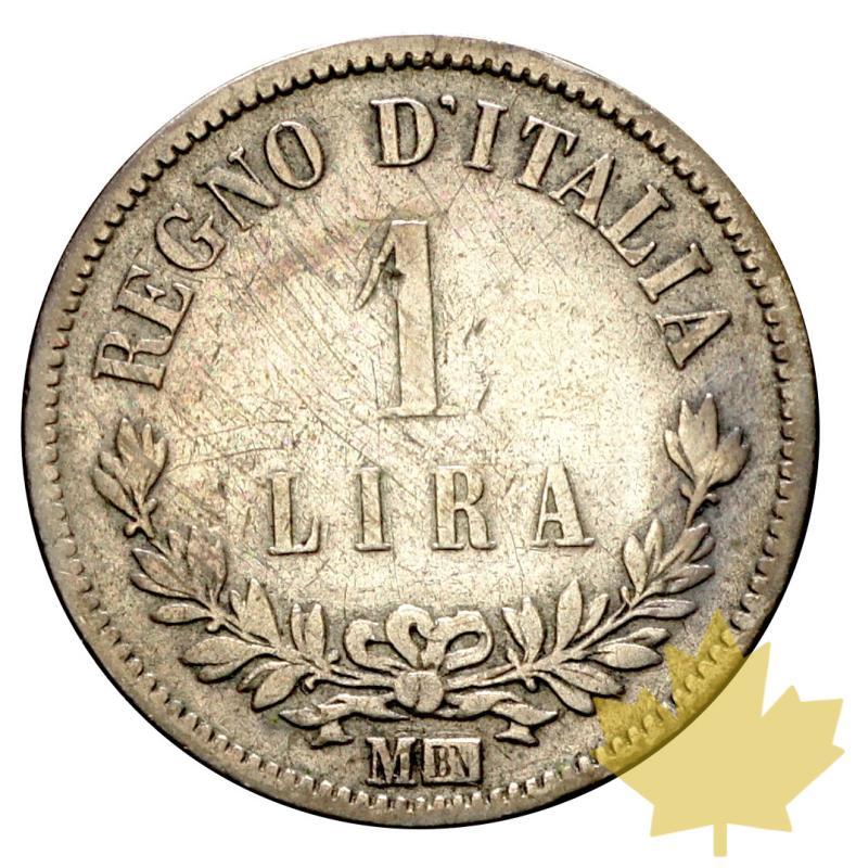 ITALIE-1863-1 LIRA-VITTORIO EMANUELE II-MILAN-TB-TTB - 20160708141509_1863-1lira-milano-12.JPG