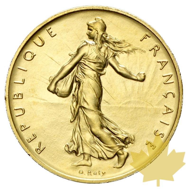 FRANCE-1978-1 FRANC PIÉFORT-FDC - 20160712143751_1franc-piefort-1978-or-2.JPG