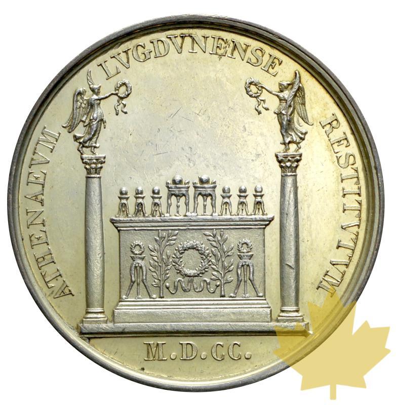 FRANCE-MEDAILLE EN ARGENT-ATHENAEUM LUGDUNENSE RESTITUTUM MDCC - 20160824155601_ATHENAEUM-LUGDUNENSE2.JPG