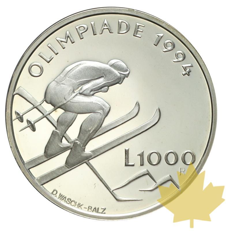SAINT MARIN-1994-1000 LIRE ARGENT- LILLEHAMMER 94 - 20160830115943_1994-1000lire-1.JPG