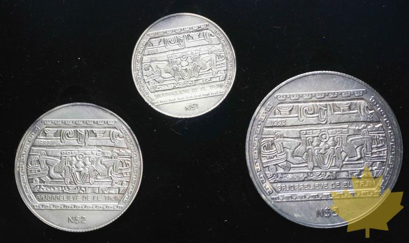 MEXIQUE-1993-1,2 ET 5 NEUVO PESOS-FDC - 20160831155856_mex-1993-silver-2.jpeg