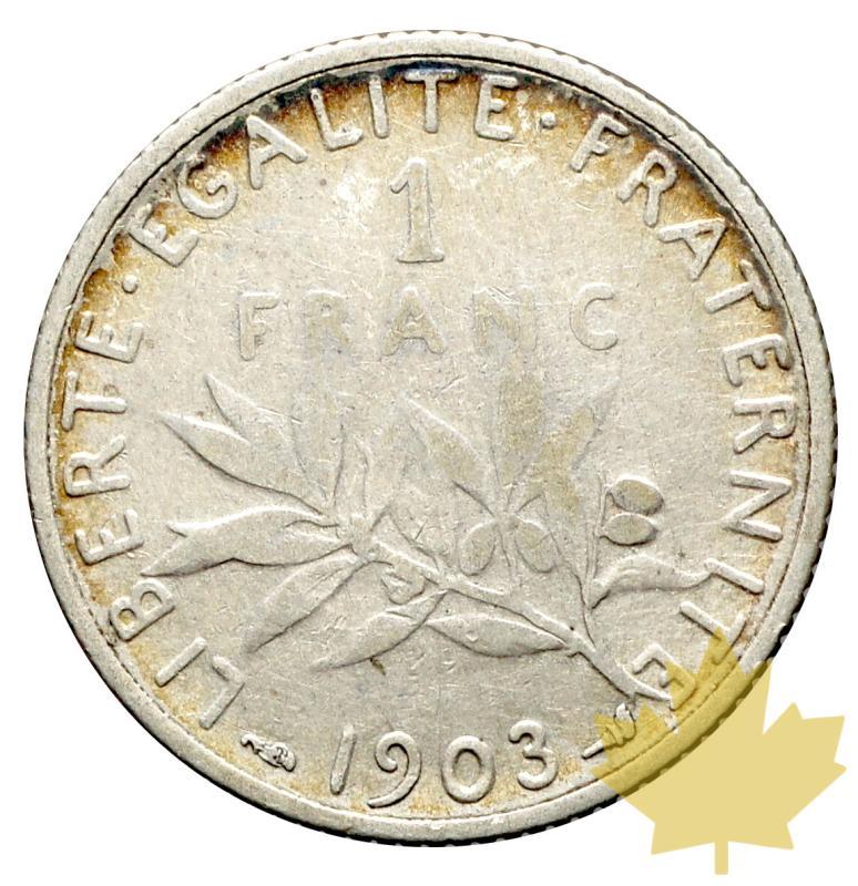 FRANCE-1903-1 FRANC SEMEUSE-TTB - 20160909121430_1FRANC-1903-SEMEUSE-2.JPG