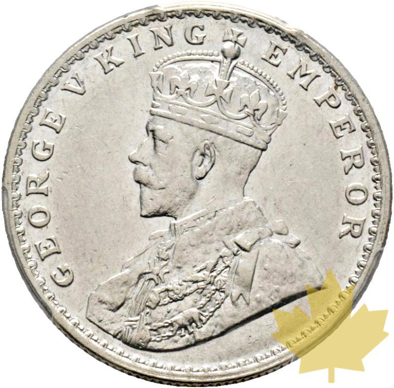 INDIA-1918 B-RUPEE-George V-INDIA PCGS AU53 - 20160916145319_india-1918b-rupee-1.jpg