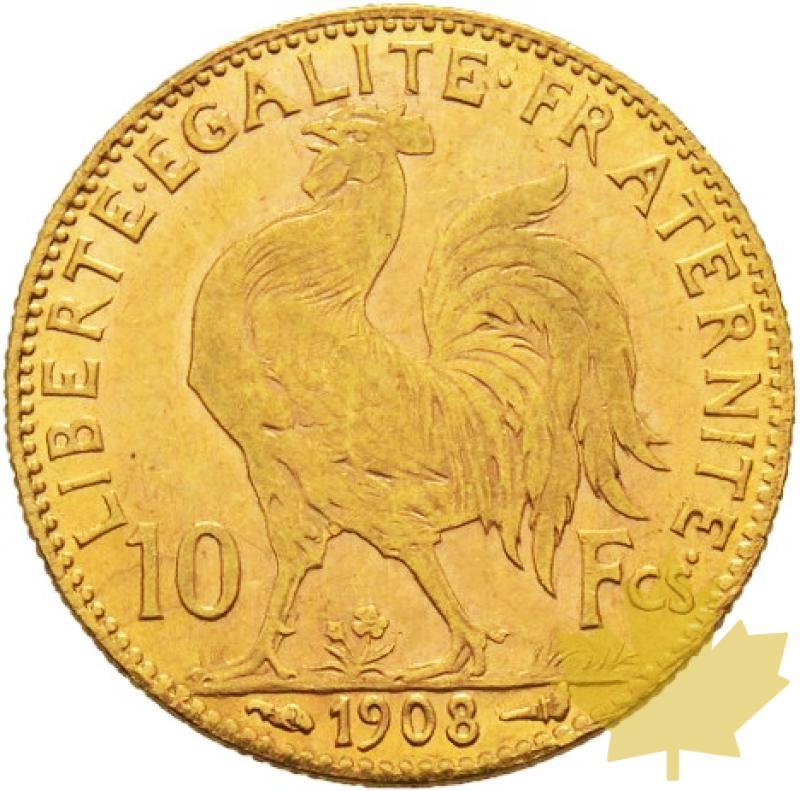 FRANCE-1908-10 FRANCS-MARIANNE-COQ-SUP - 20160919131735_1908-10fr-coq-sup-2.jpg