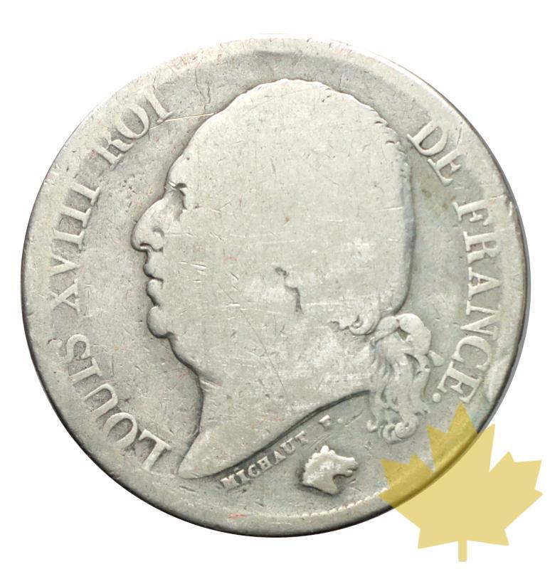 FRANCE-1822 H-2 FRANCS-LOUIS XVIII-B - 20160921151231_1822h-2francs-1.JPG