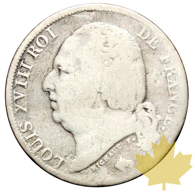 FRANCE-1822A-1 FRANC-LOUIS XVIII-TB - 20160928153331_1822a-1fr-tb-1.JPG
