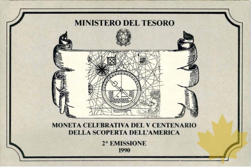 ITALIE-1990-500 LIRE-SCOPERTA DELL’AMERICA 2° emissione ROME-FDC - 20161013163626_500lire-commemorative-9.jpeg