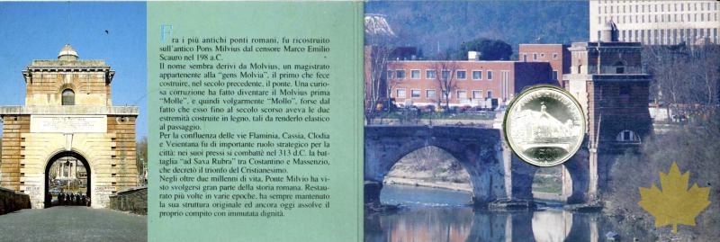 ITALIE-1990-500 LIRE-PONTE MILVIO-FDC - 20161013164430_500lire-commemorative-12.jpeg