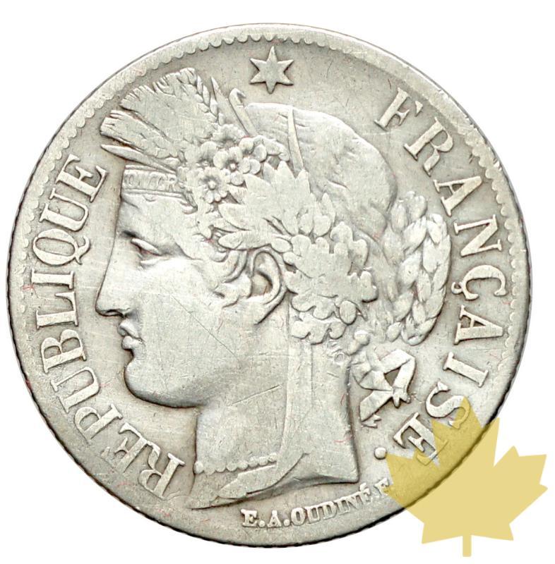 FRANCE-1849A-1 FRANC-II RÉPUBLIQUE-TB+ - 20161027144115_1franc-1849a-1.JPG