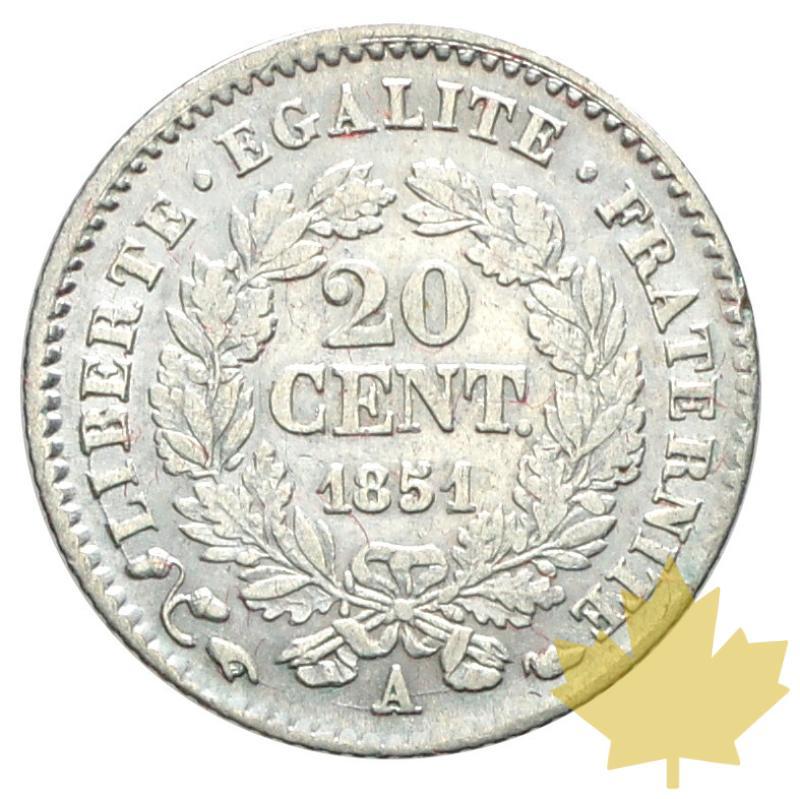 FRANCE-1851A-20 CENT-II RÉPUBLIQUE-TTB-SUP - 20161027144638_20cent-1851a-2.JPG