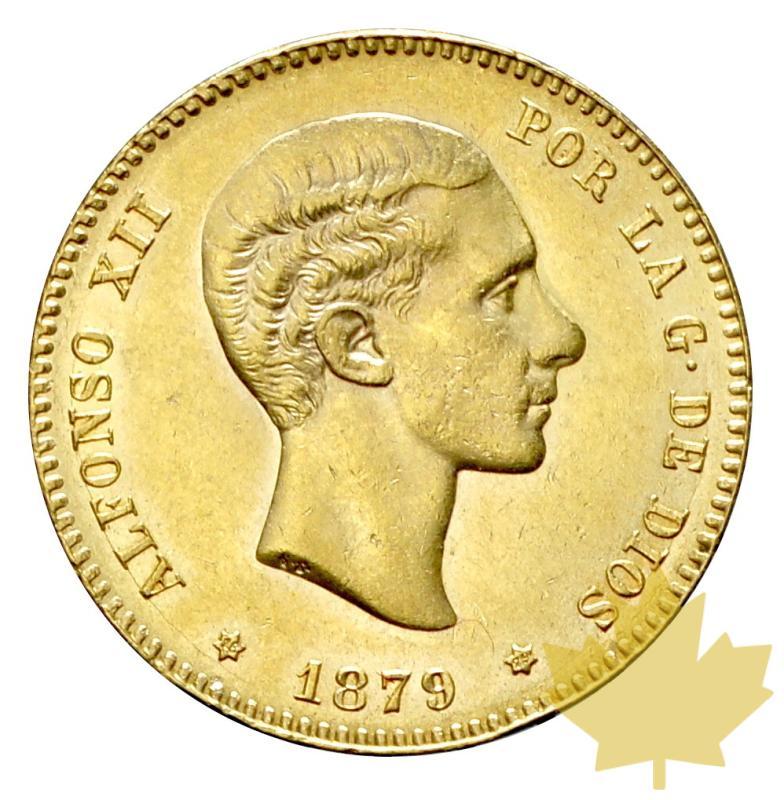 ESPAGNE-1879-25 PESETAS-ALFONSO XII-FDC - 20161110161202_25pesetas-1879-1.JPG