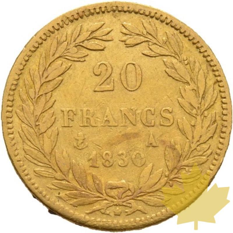 FRANCE-1830A-20 FRANCS-LOUIS PHILIPPE-tranche en creux-TB-TTB - 20161123135748_20francs-1830a-tb-ttb-2.jpg