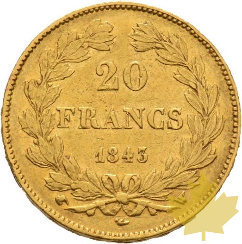 FRANCE-1843W-20 FRANCS-LOUIS PHILIPPE-LILLE-TTB+ - 20161214152429_20francs-1843w-ttb-2.jpg