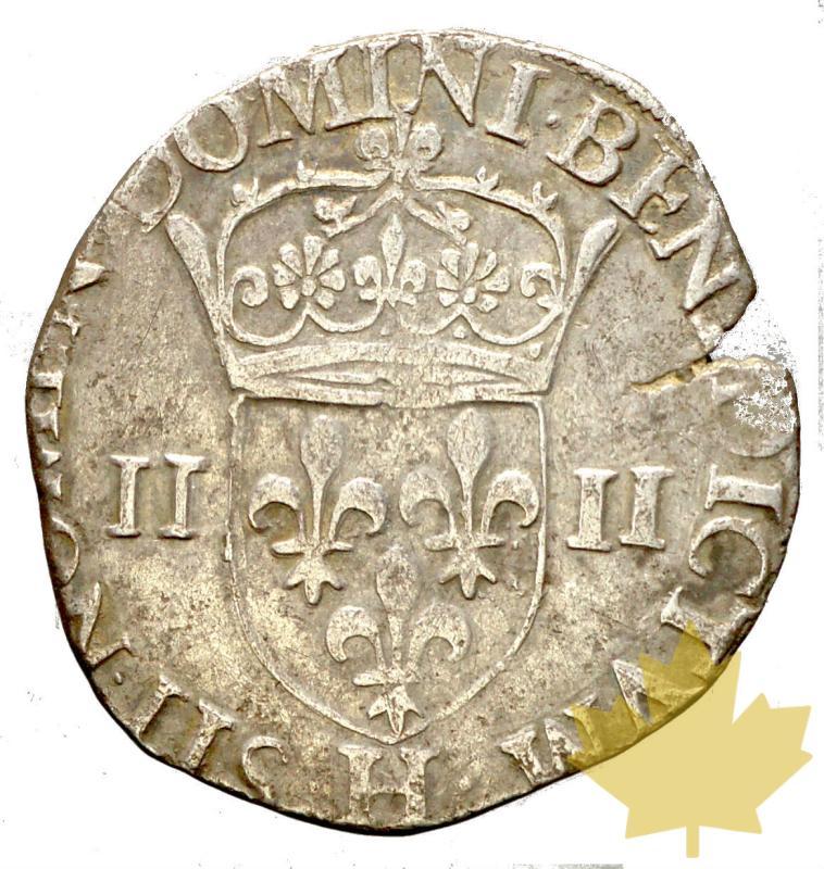 FRANCE-1581 H-ECU-HENRI III Roi de France et de Pologne-TTB - 20170104103728_ecu-1581H-HENRI-III-1.JPG