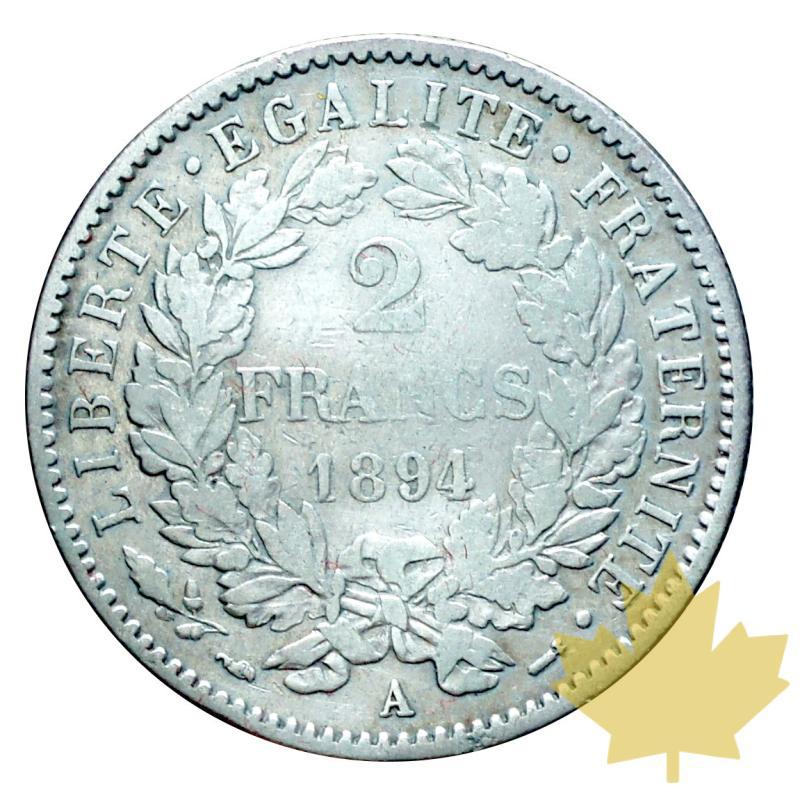 FRANCE-1894-2 FRANCS-III RÉPUBLIQUE-TB-TTB - 20170106142151_1894-2francs-2.JPG