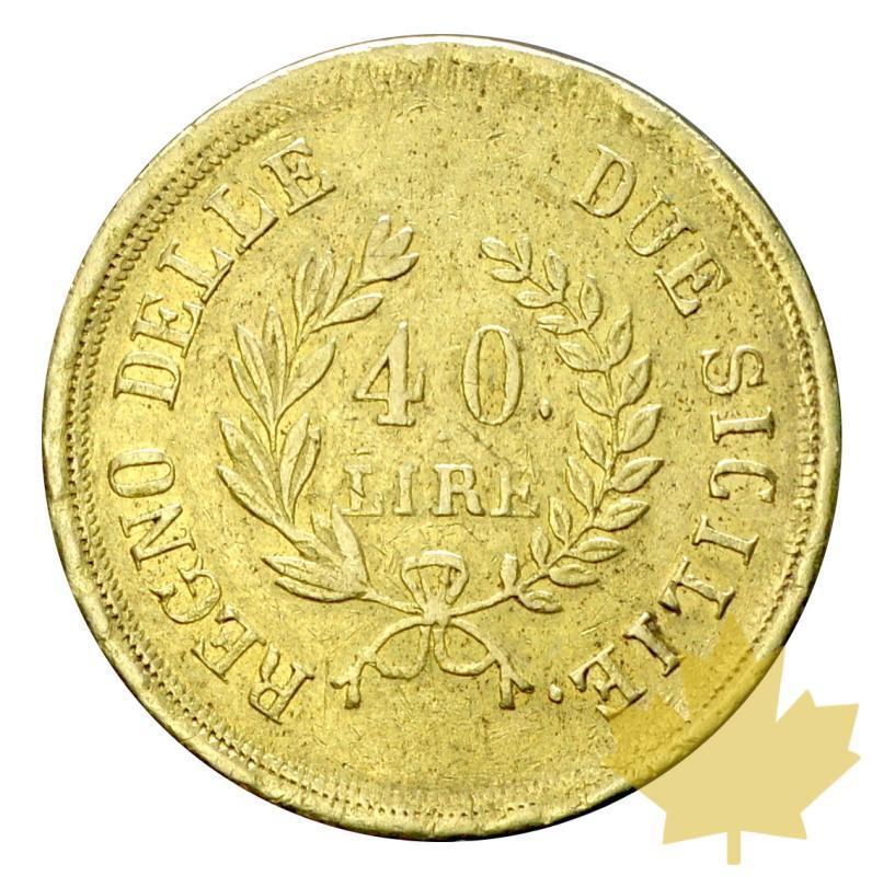 ITALIE-1813-40 LIRE-NAPOLI-MURAT-TTB+ - 20170109104817_40lire-murat-2.JPG
