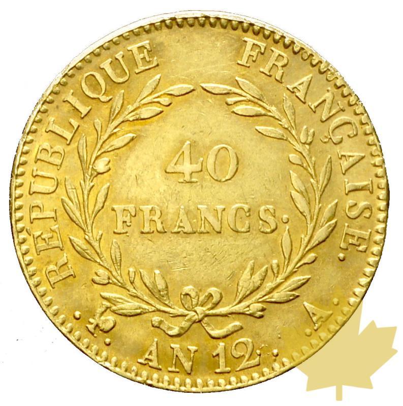 FRANCE-AN12-40 FRANCS-PREMIER CONSUL-TTB - 20170111094910_40fr-an12-2.JPG