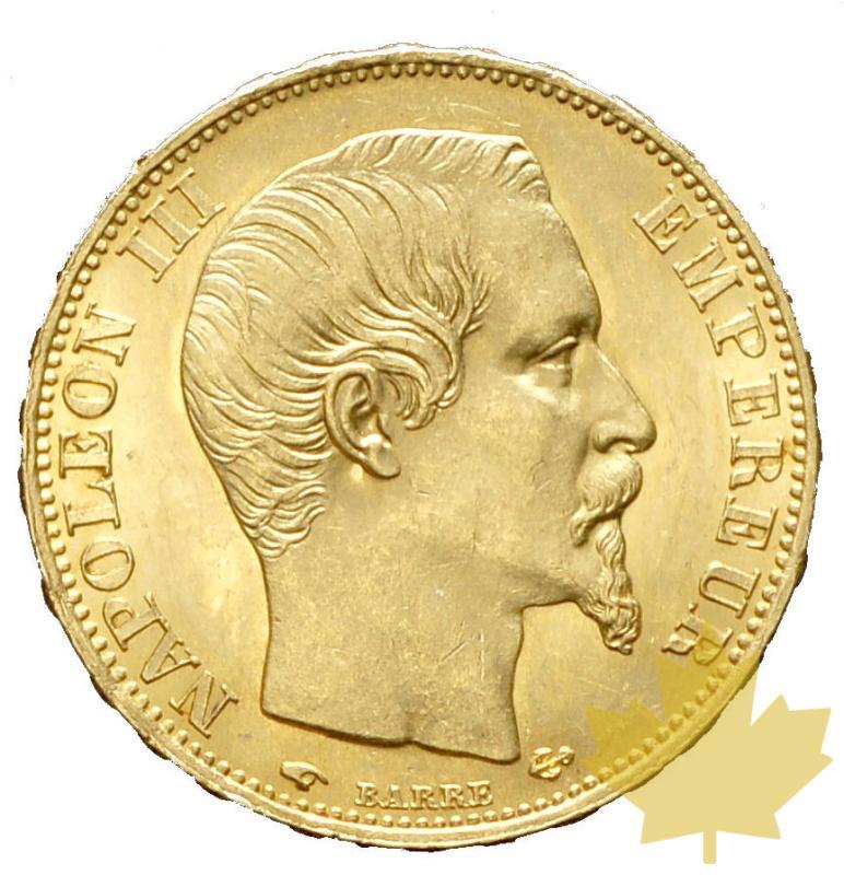 FRANCE-1858A-20 FRANCS-NAPOLEON III-PARIS-SUP-FDC - 20170111105951_20francs-1858a-1.JPG