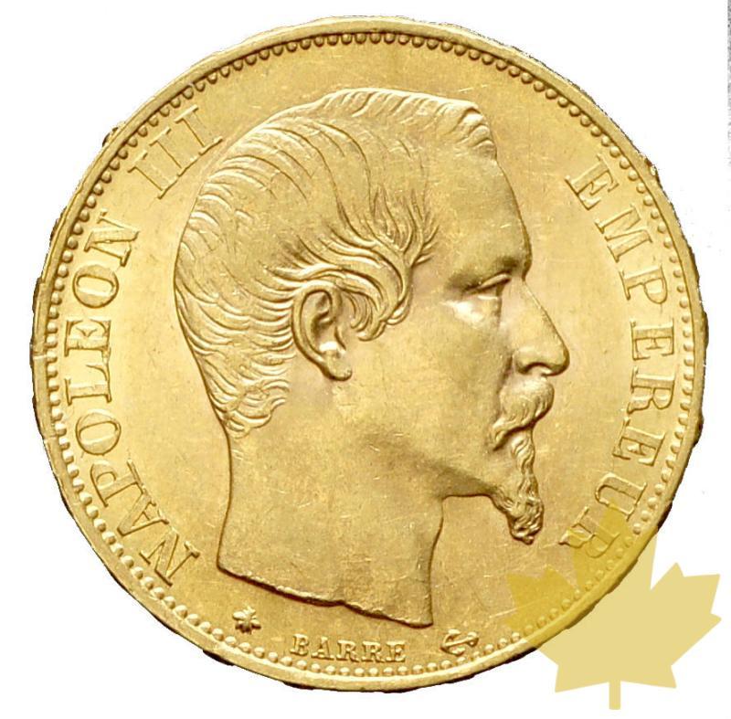 FRANCE-1860BB-20 FRANCS-NAPOLEON III-STRASBOURG-SUP-FDC - 20170111110132_20francs-1860bb-1.JPG
