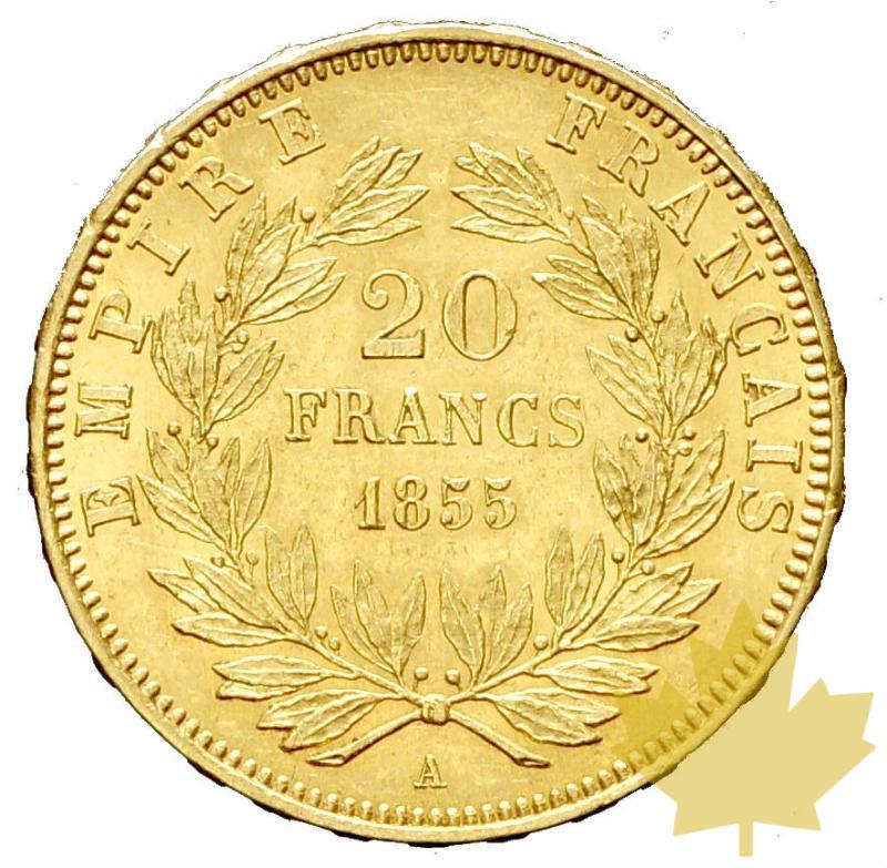 FRANCE-1855A-20 FRANCS-NAPOLÉON III-PARIS-SUP - 20170111112711_20francs-1855a-2.JPG