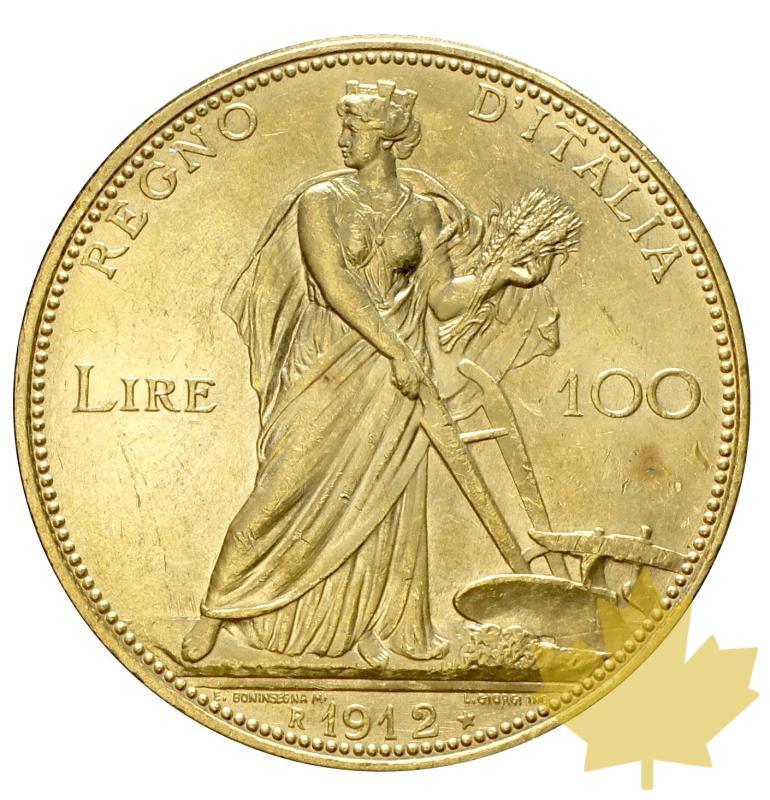 ITALIE-1912-100 LIRE-VITTORIO EMANUELE III-SUP - 20170111151848_100lire-1912_2.JPG