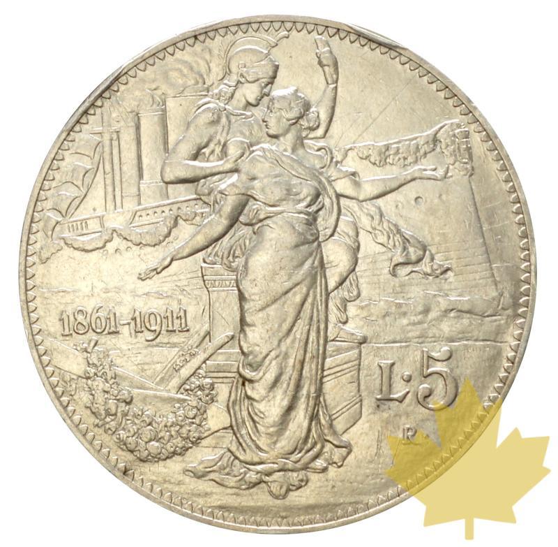 ITALIE-1911-5 LIRE-VITTORIO EMANUELE III-TTB - 20170111160338_5lire-1911-ttb-2.JPG