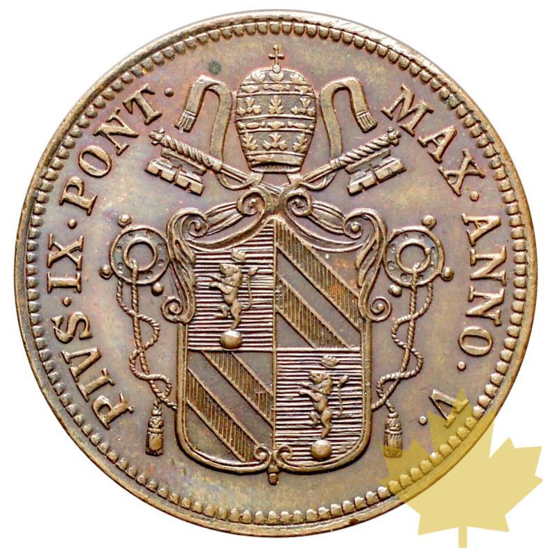 VATICAN-1850 R-BAIOCCO-PIUS IX-FDC - 20170117110810_1baiocco-1850r_2.JPG