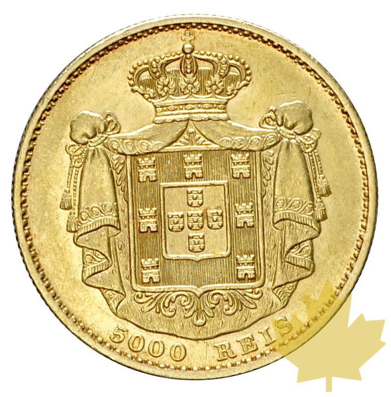 PORTUGAL-1871-5000 REIS-Ludwig I- SUP - 20170123140350_5000reis-1871-2.JPG