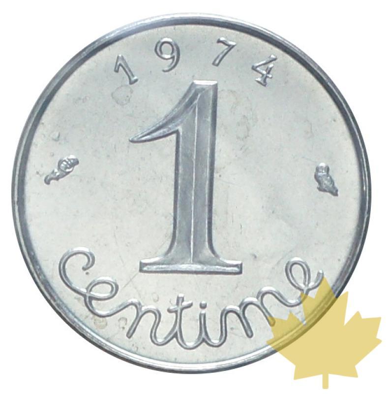 FRANCE-1974-1 CENTIME-FDC - 20170131160519_1CENT-1974-1.JPG