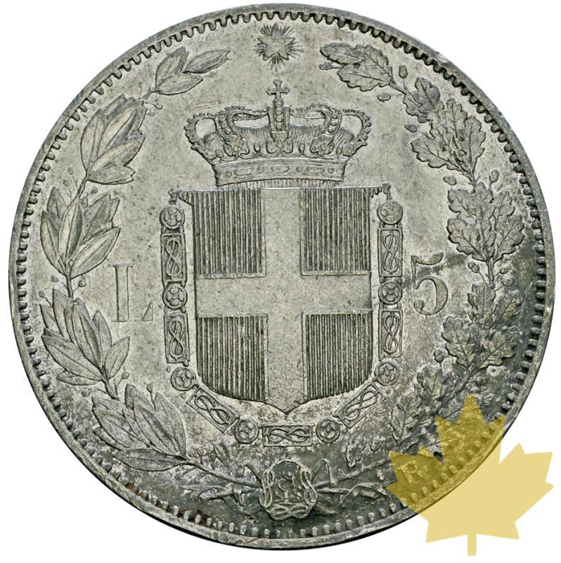 ITALIE-1878R-5 Lire-Umberto I-Roma-SUP - 20170201112107_5lire-1878r-umberto-2.jpg