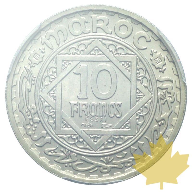 MAROC-1947-AH1366-ESSAI-DE-10-FRANCS-PCGS SP66-FDC - 20170217102238_morocco-1947-10fr-2.JPG