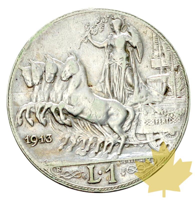 ITALIE-1913 R- 1 LIRA- Vittorio Emanuele III-prTTB - 20170223103132_1LIRA-1913-12.JPG