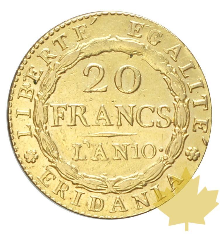 ITALIE-SUBALPINE-L'AN 10-20 FRANCS-SUP - 20170223152646_MARENGO-AN10-2.JPG