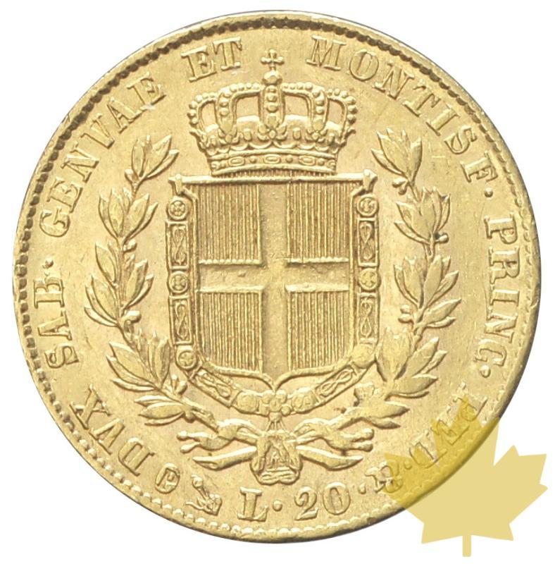 ITALIE-1831 GENOVA-20 LIRE-CARLO ALBERTO-prSUP - 20170301115642_20lire-1831-genova-2.JPG