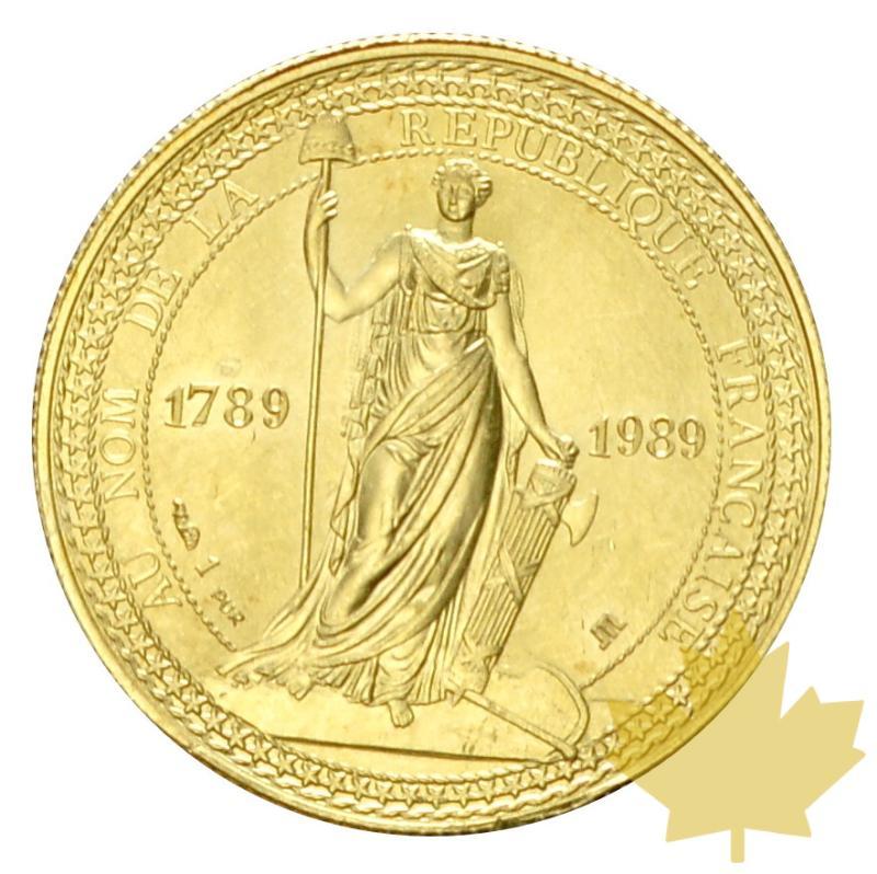 FRANCE-1989-MÉDAILLE RÉVOLUTION-FDC - 20170301121026_1989-medaille-revolution-2.JPG