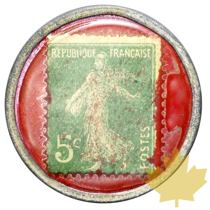 FRANCE-Monnaies de Nécessité-TIMBRE MONNAIE-PILULES PINK - 20170320154238_timbre-monnaie-9.JPG