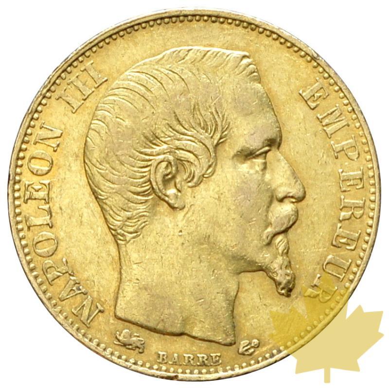 FRANCE-1855D-20 FRANCS-Grand Lion-Napoleon III-TTB-Lyon - 20170321161603_20FRANCS-1855D-grand-lion3.JPG