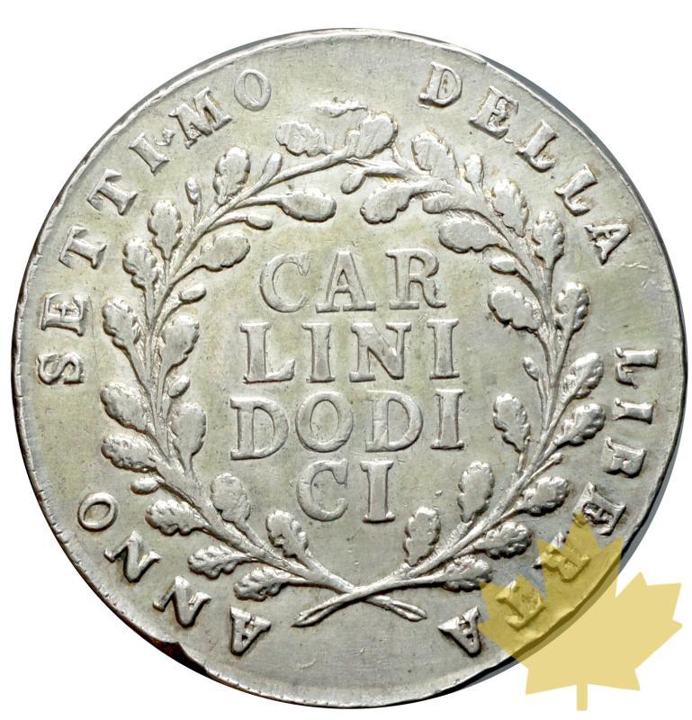 ITALIE-1799-NAPOLI-12 CARLINI-Anno settimo-TTB+ - 20170328103034_12carlini-anno-settimo-2.JPG