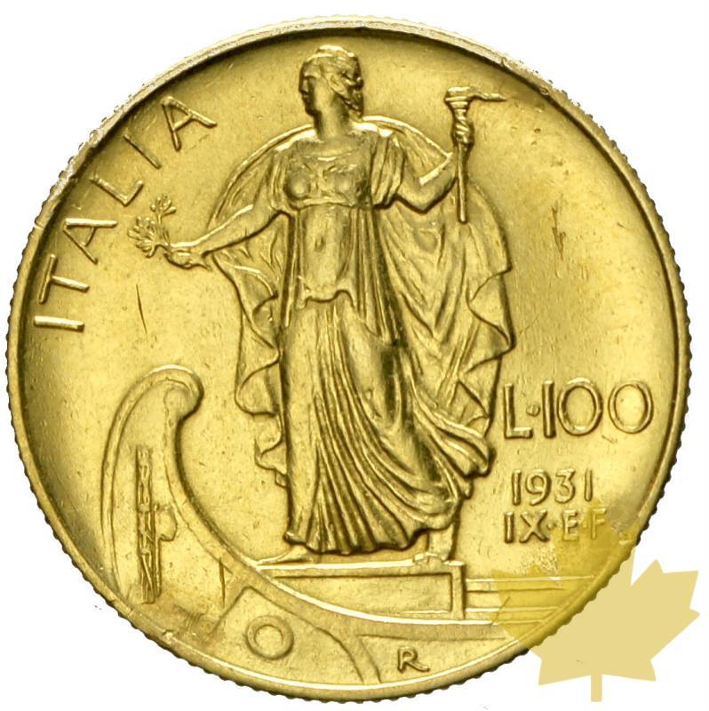 ITALIE-1931-AN IX-100 LIRE-Roma-Vittorio Emanuele III-SUP+ - 20170505110309_100lire-1931-terzo-2.JPG