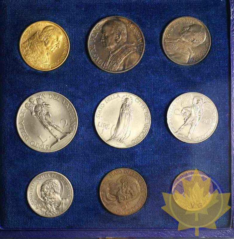 VATICAN-1929-SERIE-FDC-AVEC 100 LIRE OR - 20170522094724_vatican-1929-serie-1.jpeg
