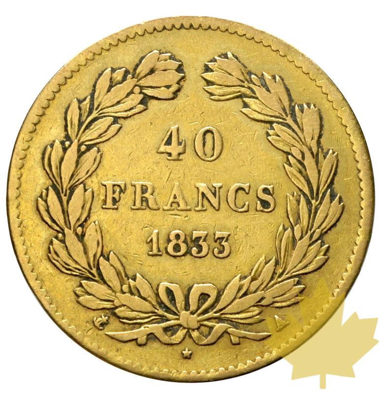 FRANCE-1833A-40 FRANCS-LOUIS PHILIPPE Ier-TTB+ - 20170522112314_40francs1833a-2.JPG