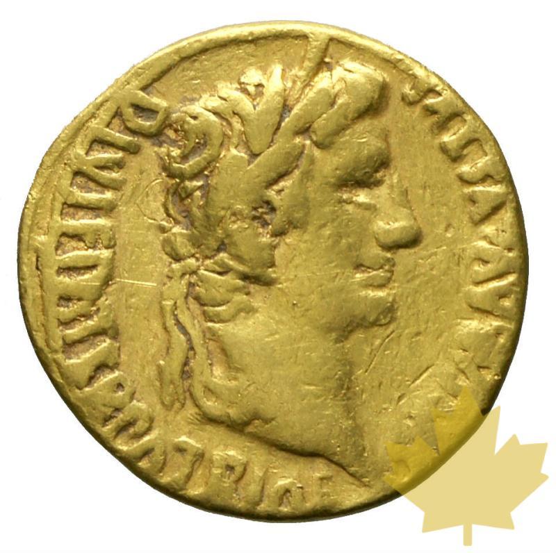 ROME-Aureus-Lugdunum-2-14-Augustus-TB-TTB-Cal. 176a - 20170522113935_aureo-augusto-1.JPG