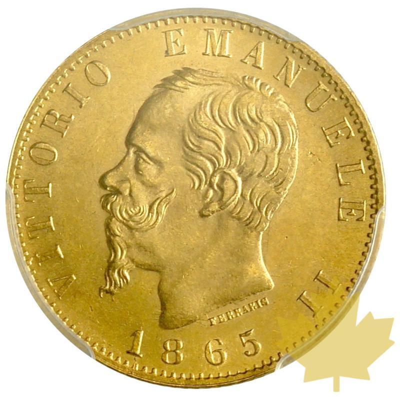 Italie-1865 Torino-20 Lire- Vittorio Emanuele II-PCGS MS63 - 20170523143006_20lire1865-1.JPG