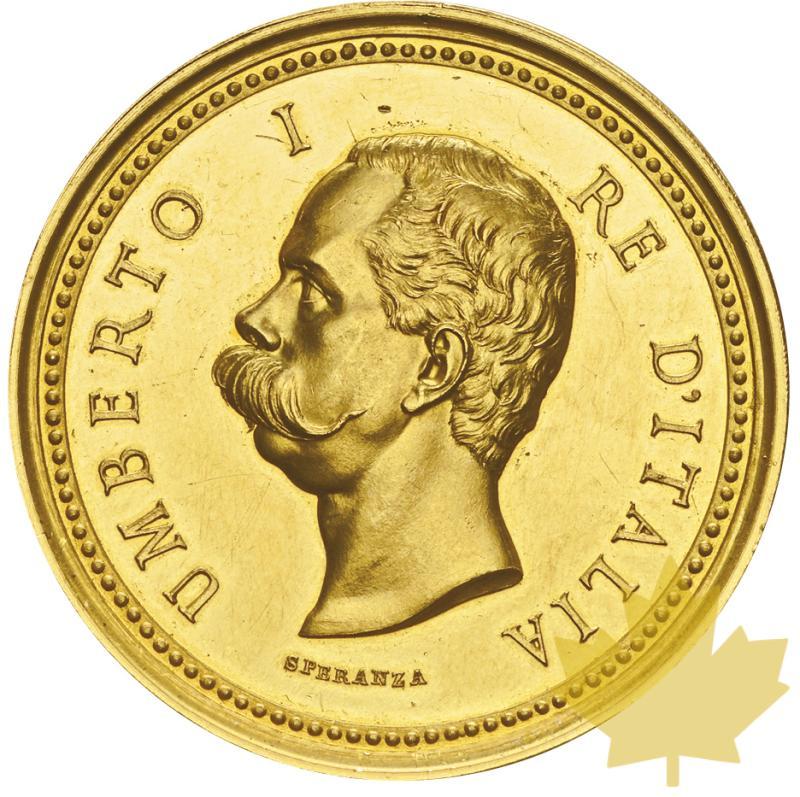 ITALIE-MÉDAILLE EN OR-Umberto I 1878-1900-FDC traces de nettoyag - 20170523143857_MEDAGLI-UMBERTO.jpg