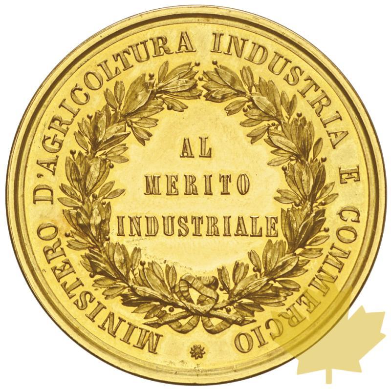 ITALIE-MÉDAILLE EN OR-Umberto I 1878-1900-FDC traces de nettoyag - 20170523143857_MEDAGLIAUMBERTO2.jpg
