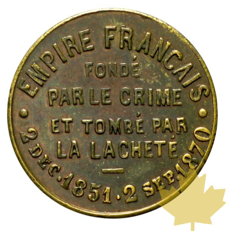 FRANCE-1870-module de 1 centime satirique-presque FDC - 20170524113234_module1cent-napoleonIII-2.JPG