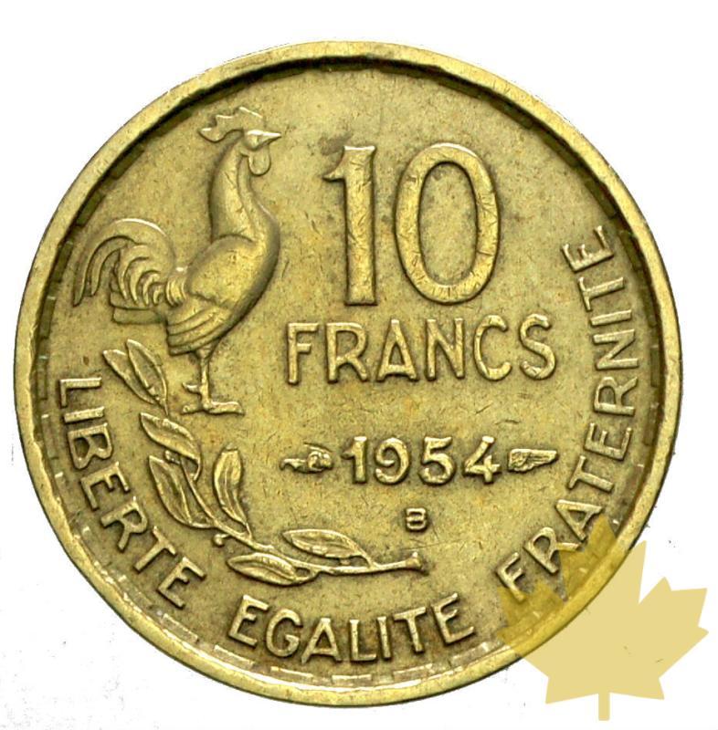 FRANCE-1954B-10 FRANCS- GUIRAUD-SUP - 20170614115527_10francs-1954b-2.JPG